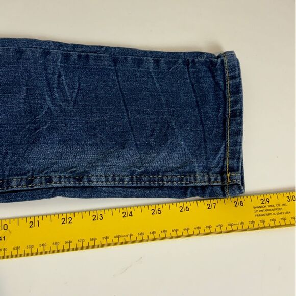 Levi’s 502 Tapered Fit Denim Jeans 14 27x27 - Picture 8 of 9